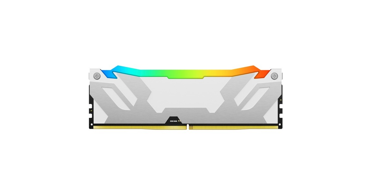 Kingston FURY DIMM 32 GB DDR5-6000 (2x 16 GB) Dual-Kit, Arbeitsspeicher(weiß, KF560C32RWAK2-32, Renegade RGB, INTEL XMP)
