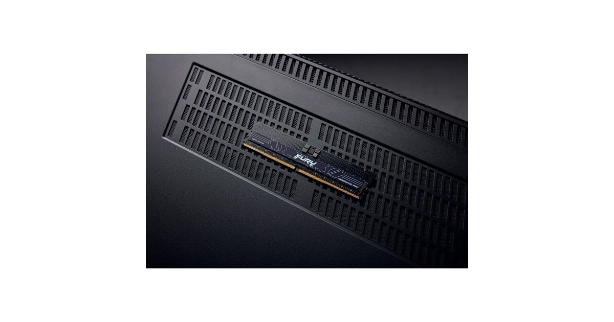 Kingston FURY DIMM 32 GB DDR5-6000, Arbeitsspeicher(schwarz, KF560R32RB-32, Renegade Pro, INTEL XMP)