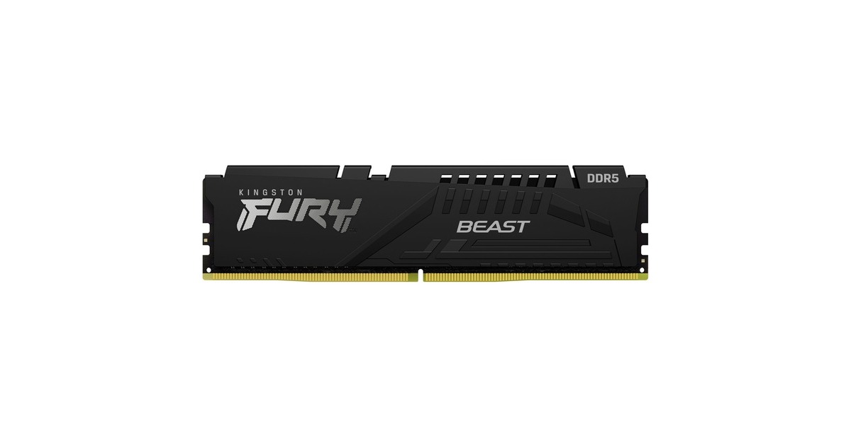 Kingston FURY DIMM 32 GB DDR5-6000, Arbeitsspeicher(schwarz, KF560C36BBE-32, Beast, AMD EXPO)