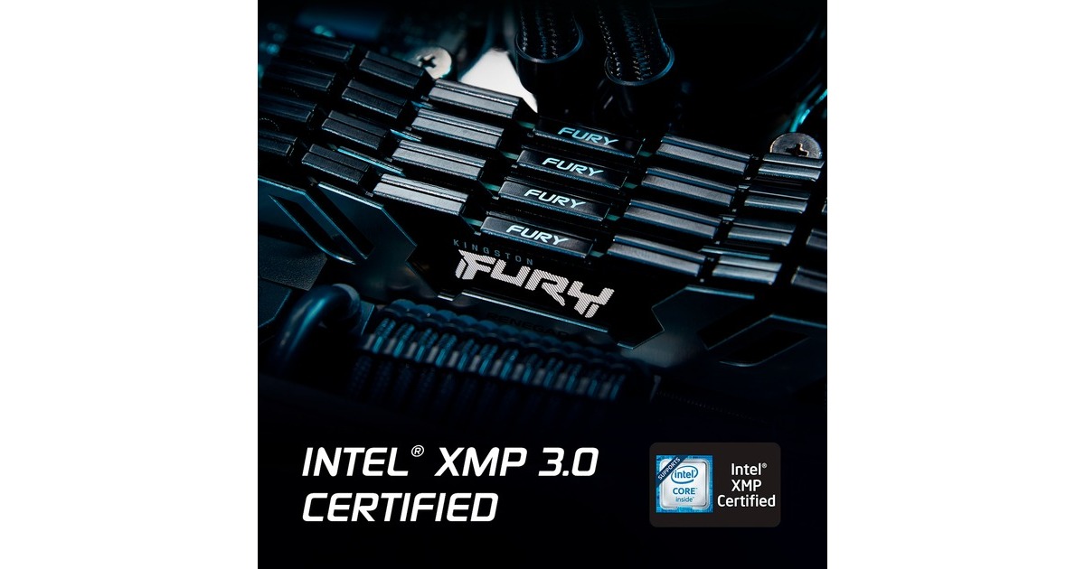 Kingston FURY DIMM 32 GB DDR5-6000, Arbeitsspeicher(weiß, KF560C32RW-32, Renegade, INTEL XMP)