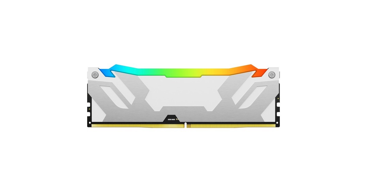 Kingston FURY DIMM 64 GB DDR5-6000 (2x 32 GB) Dual-Kit, Arbeitsspeicher(weiß, KF560C32RWAK2-64, Renegade RGB, INTEL XMP)
