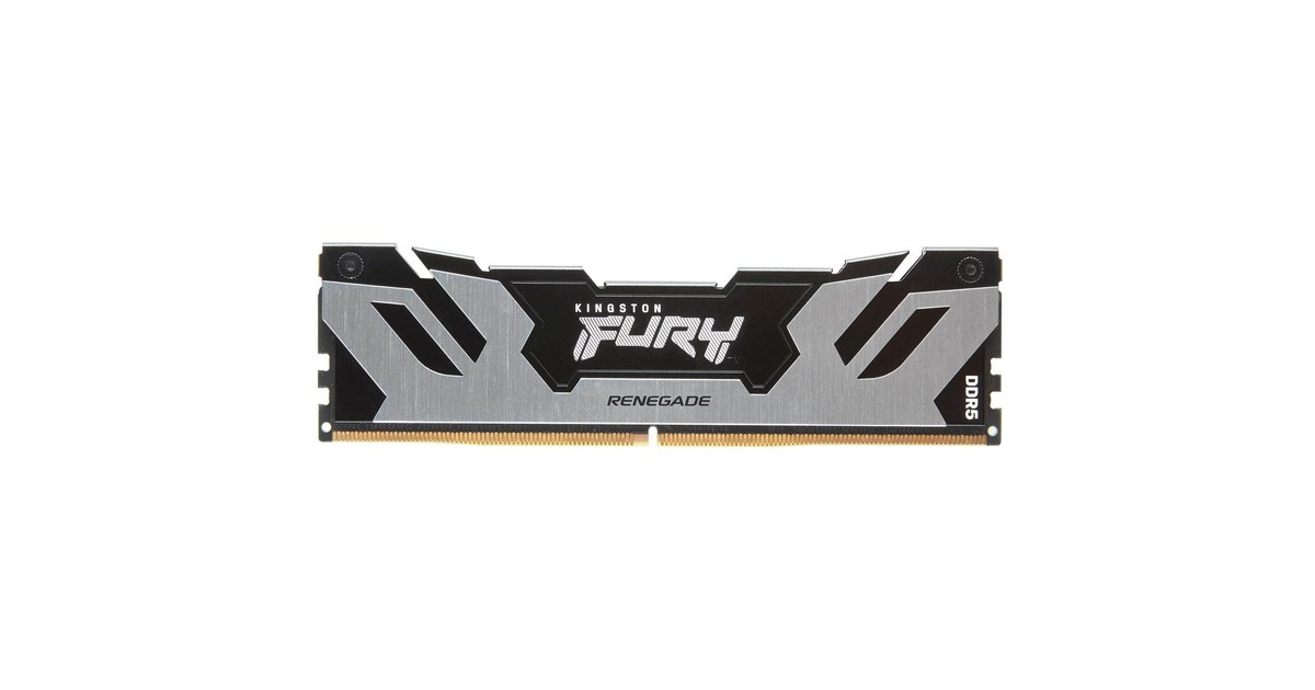Kingston FURY DIMM 96 GB DDR5-6000 (2x 48 GB) Dual-Kit, Arbeitsspeicher(silber/schwarz, KF560C32RSK2-96, Renegade, INTEL XMP)