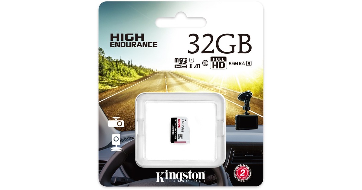 Kingston High Endurance 32 GB microSDHC, Speicherkarte(UHS-I U1, Class 10)