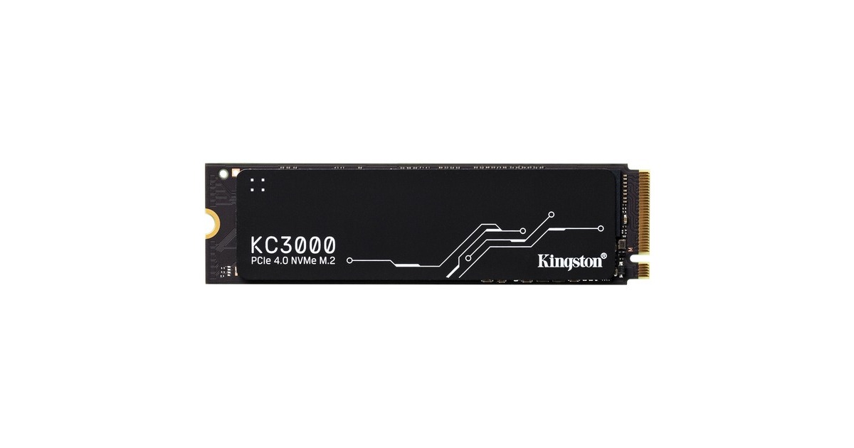 Kingston KC3000 1024 GB, SSD(schwarz, PCIe 4.0 x4, NVMe, M.2 2280)