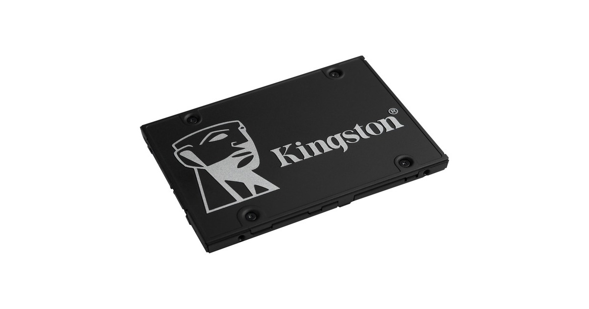 Kingston KC600 256 GB, SSD(schwarz, SATA 6 Gb/s, 2,5")