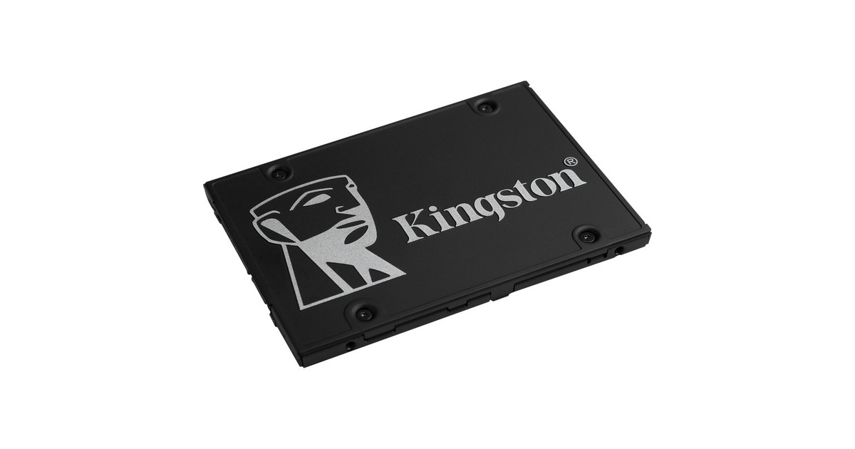 Kingston KC600 512 GB, SSD(schwarz, SATA 6 Gb/s, 2,5")