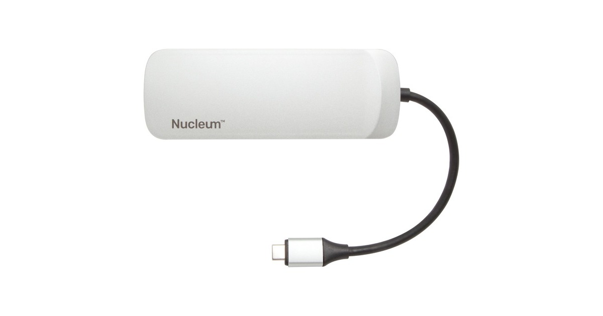 Kingston Nucleum USB-C-Hub, Dockingstation(silber)