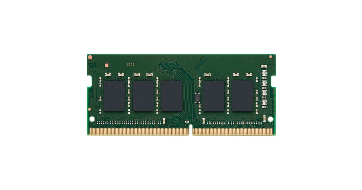 Kingston SO-DIMM 16 GB DDR4-2666, Arbeitsspeicher(grün, KSM26SES8/16HC, Server Premier)