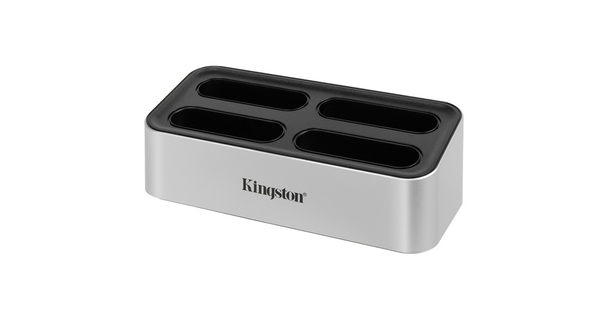 Kingston Workflow Station Dock + USB miniHub, Dockingstation(silber/schwarz)
