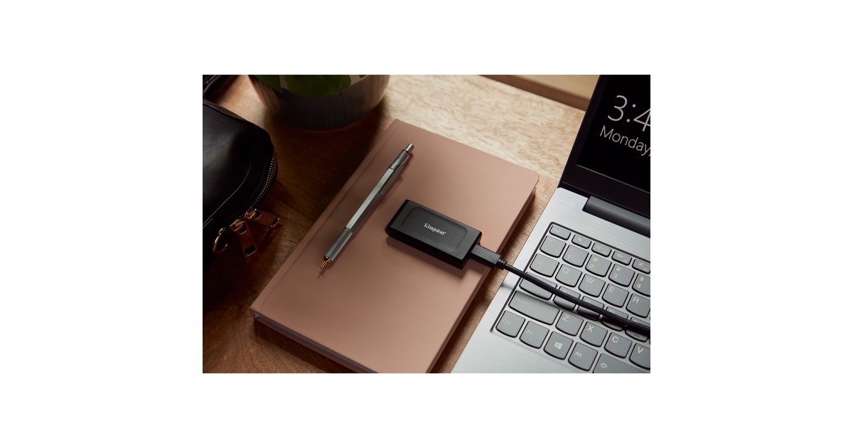 Kingston XS1000 Portable SSD 1 TB, Externe SSD(schwarz, USB-A 3.2 Gen 2)