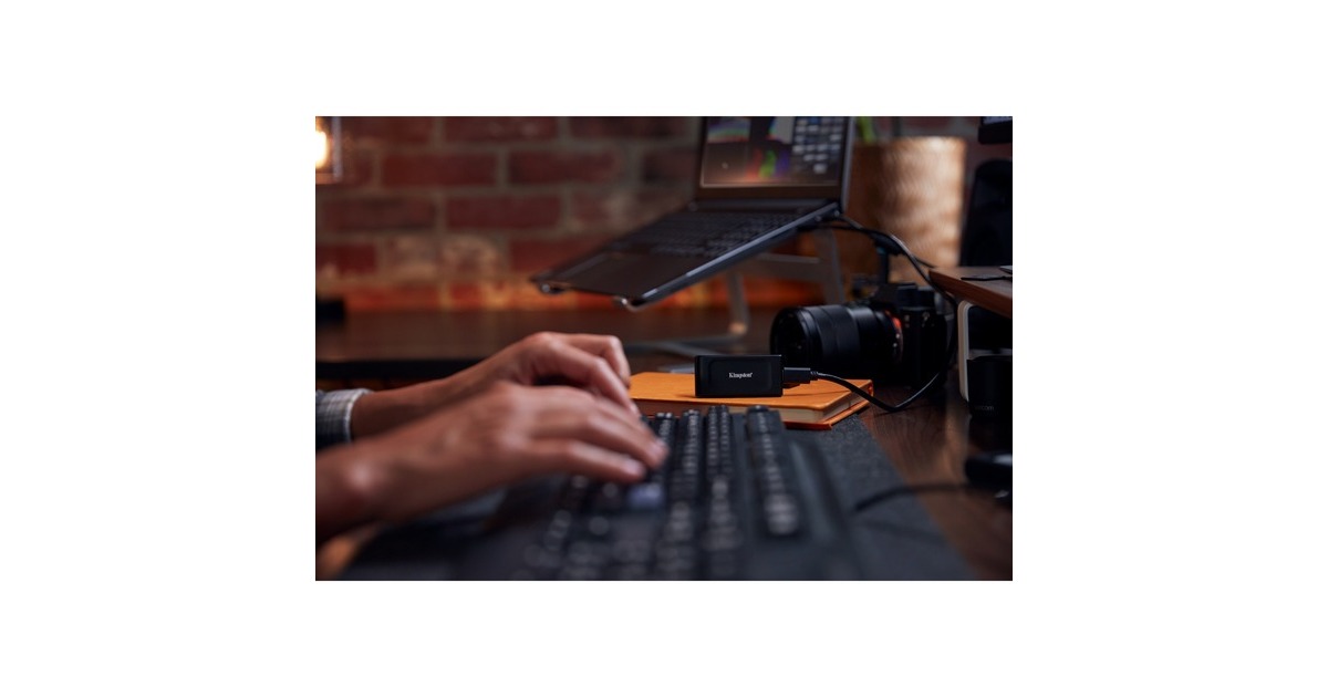 Kingston XS1000 Portable SSD 1 TB, Externe SSD(schwarz, USB-A 3.2 Gen 2)