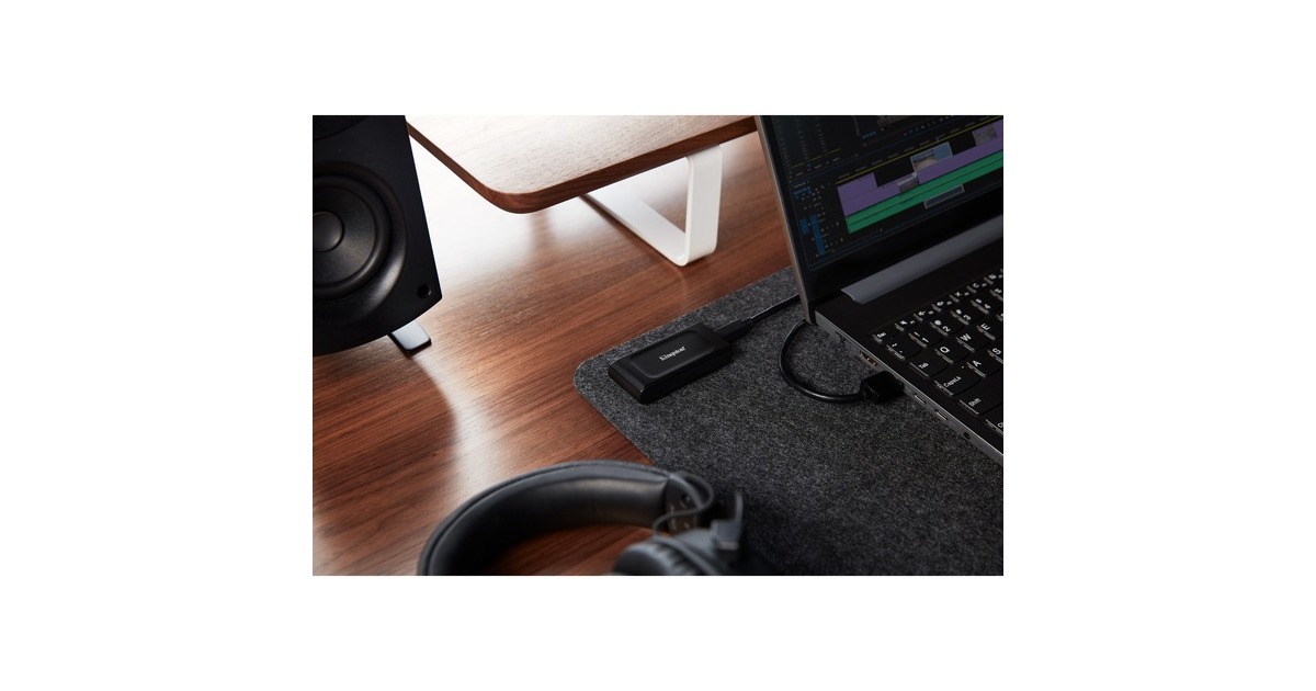 Kingston XS1000 Portable SSD 1 TB, Externe SSD(schwarz, USB-A 3.2 Gen 2)