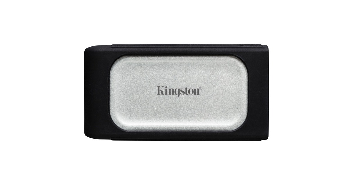 Kingston XS2000 Portable SSD 4 TB, Externe SSD(silber/schwarz, USB-C 3.2 Gen 2x2 (20 Gbit/s))
