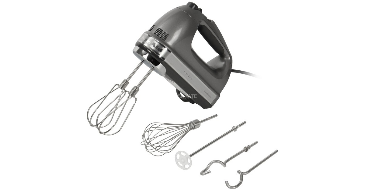 KitchenAid 5KHM9212ECU, Handmixer(dunkelsilber)
