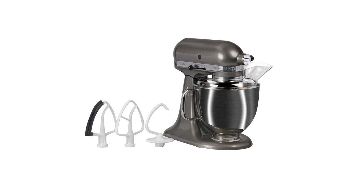 KitchenAid Artisan Küchenmaschine 5KSM175PSEMS(dunkelsilber, 300 Watt)