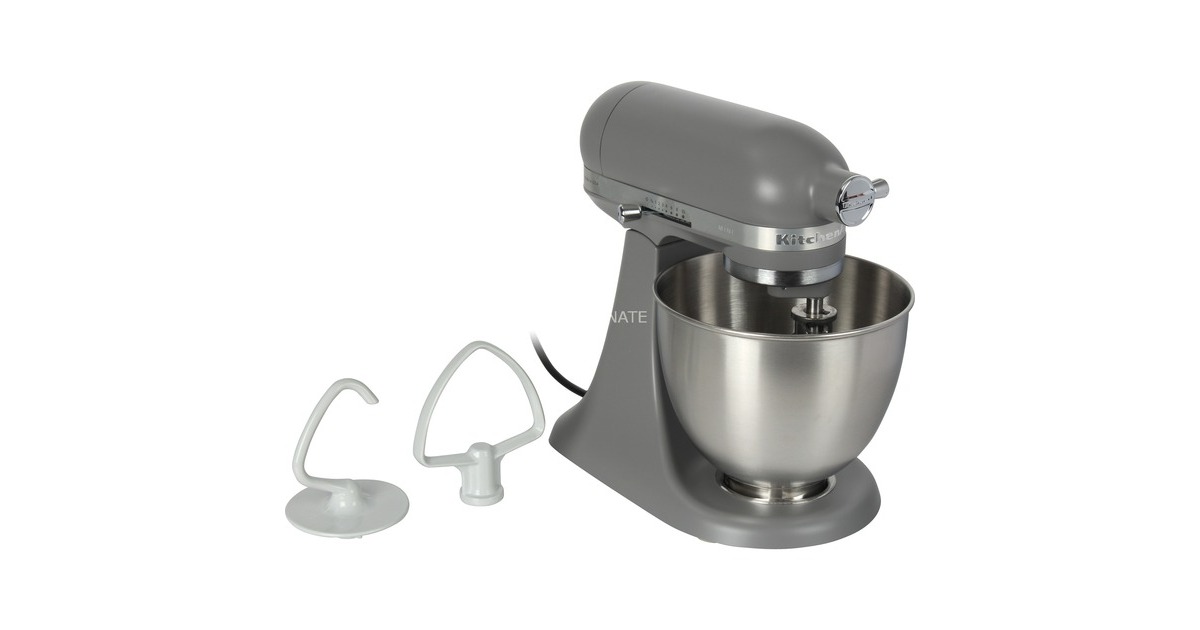 KitchenAid Mini Küchenmaschine 5KSM3311XE(grau/silber, 250 Watt)