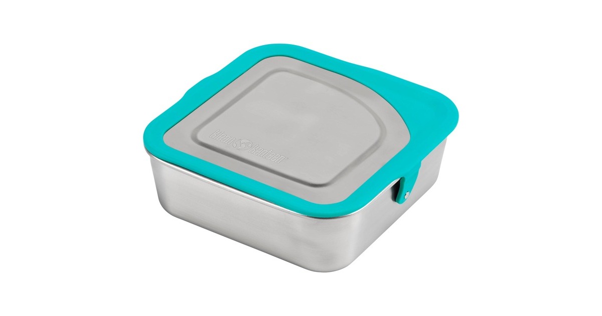 Klean Kanteen Lunch-Box 650ml(silber/blau) Klean Kanteen Lunch-Box 650ml(silber/blau)