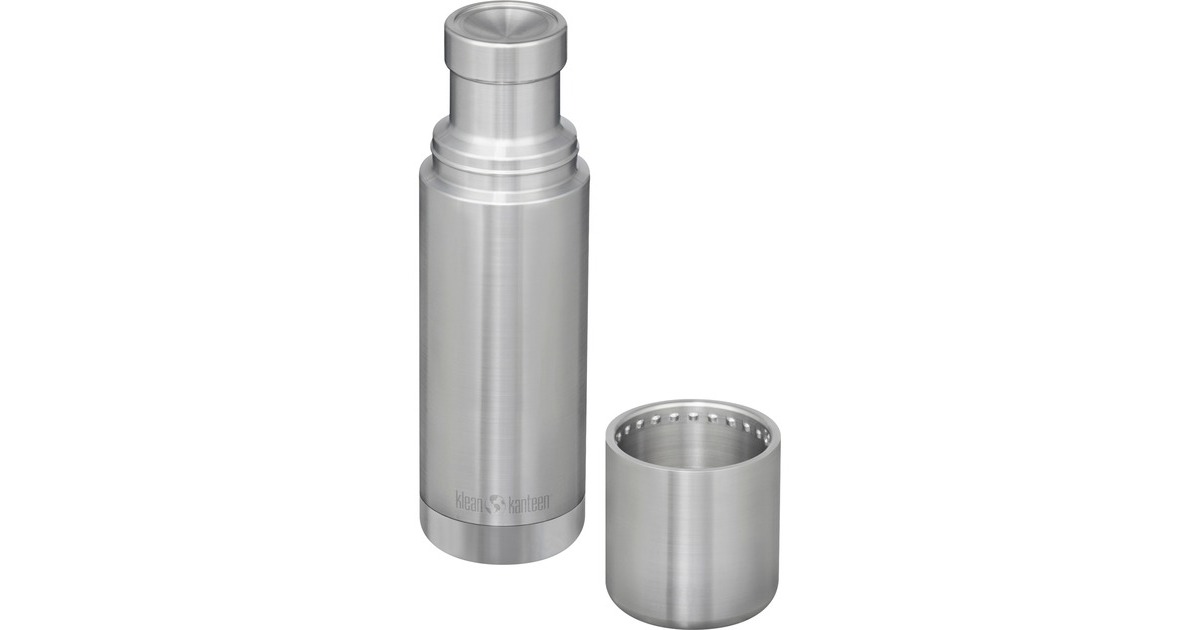 Klean Kanteen Thermosflasche TKPro-BS vakuumisoliert, 500ml(edelstahl (gebürstet), mit Pour Through Cap)
