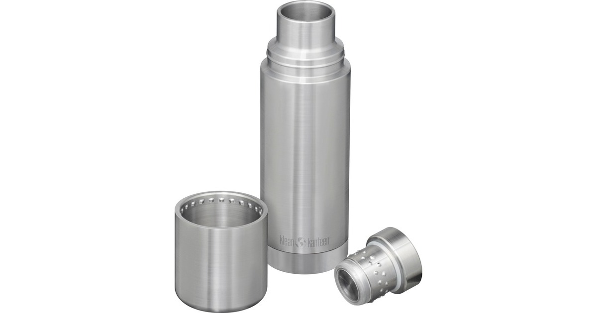 Klean Kanteen Thermosflasche TKPro-BS vakuumisoliert, 500ml(edelstahl (gebürstet), mit Pour Through Cap)