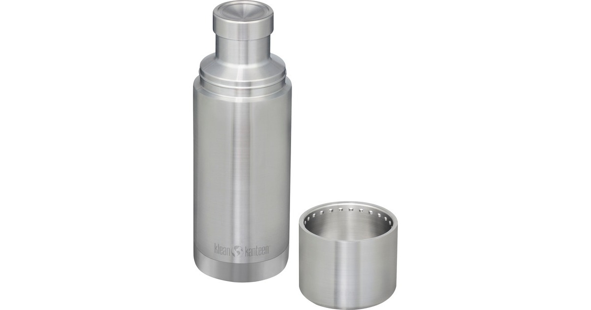 Klean Kanteen Thermosflasche TKPro-BS vakuumisoliert, 750ml(edelstahl (gebürstet), mit Pour Through Cap)