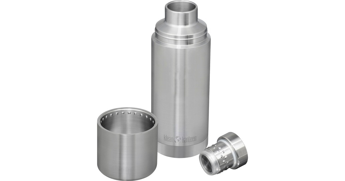 Klean Kanteen Thermosflasche TKPro-BS vakuumisoliert, 750ml(edelstahl (gebürstet), mit Pour Through Cap)