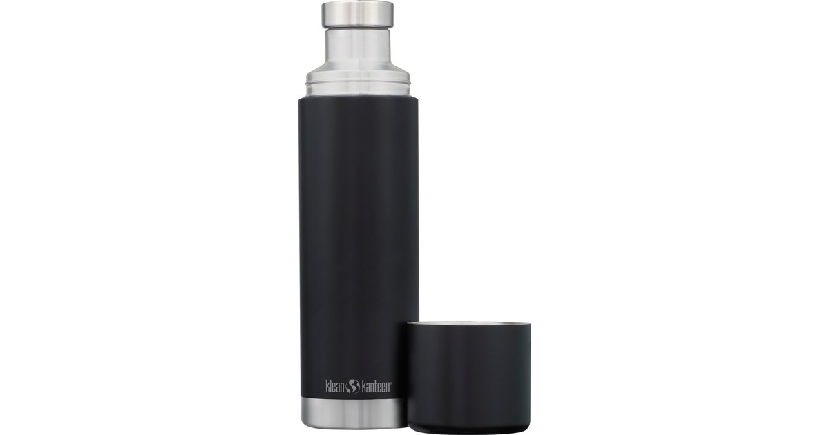Klean Kanteen Thermosflasche TKPro-SB vakuumisoliert, 1.000ml(schwarz (matt), mit Pour Through Cap)