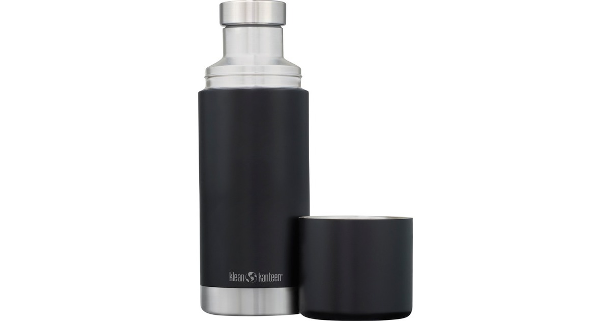 Klean Kanteen Thermosflasche TKPro-SB vakuumisoliert, 750ml(schwarz (matt), mit Pour Through Cap)
