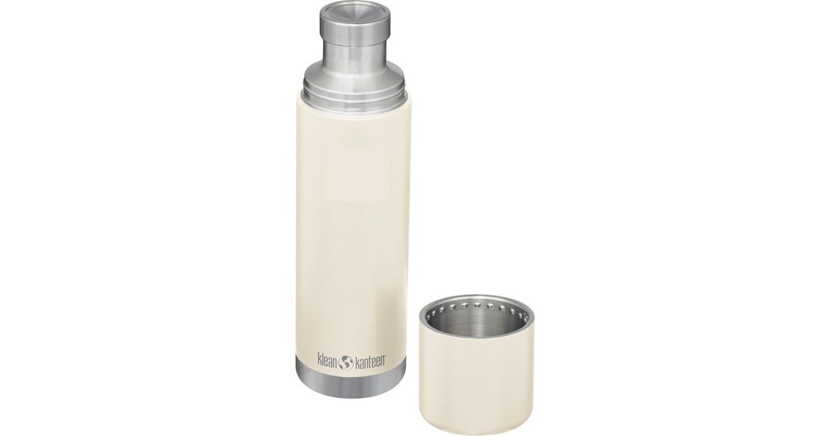 Klean Kanteen Thermosflasche TKPro-TF vakuumisoliert, 1.000ml(weiß, mit Pour Through Cap)