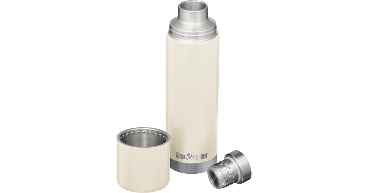 Klean Kanteen Thermosflasche TKPro-TF vakuumisoliert, 1.000ml(weiß, mit Pour Through Cap)