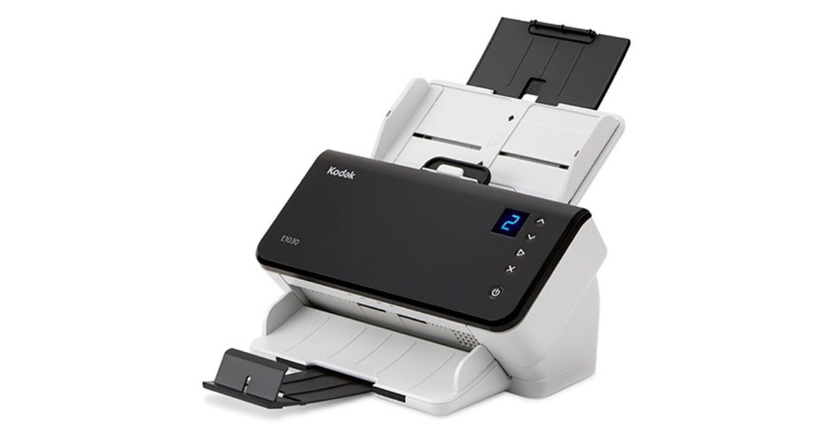 Kodak E1030, Scanner(grau)