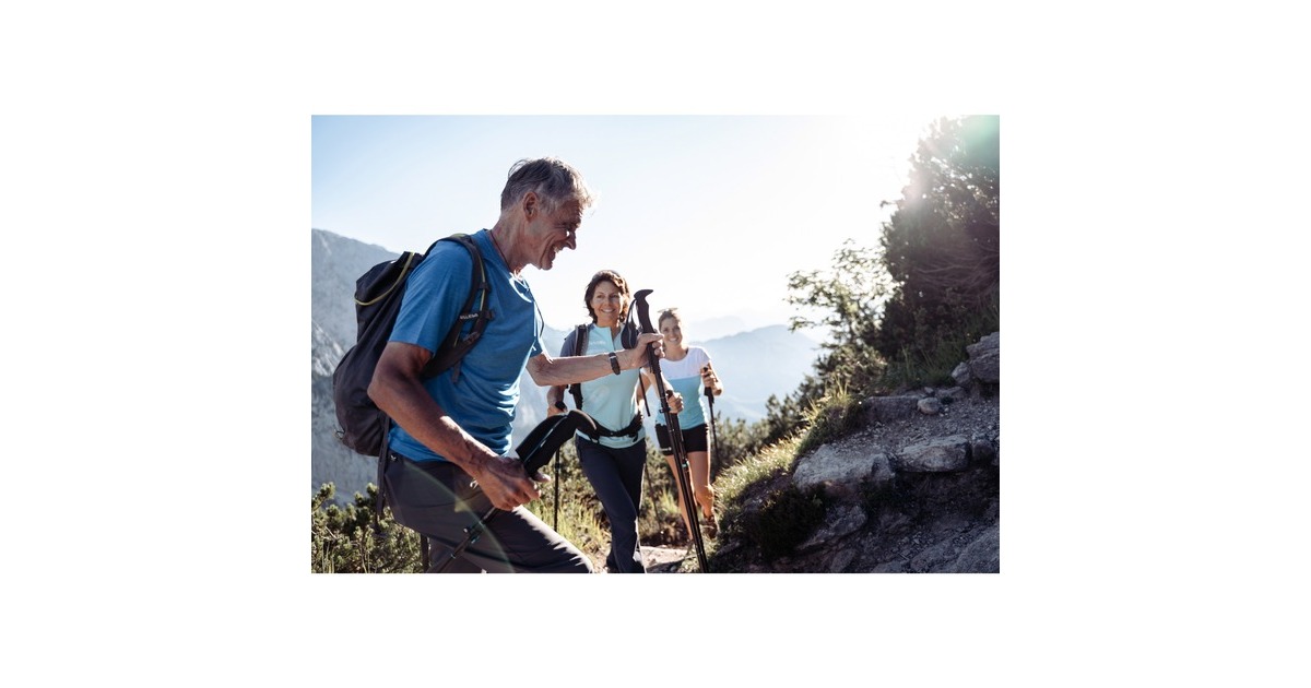 Komperdell Carbon FXP.4 Approach Vario Compact, Fitnessgerät(schwarz/orange, 1 Paar, 105 - 125 cm)