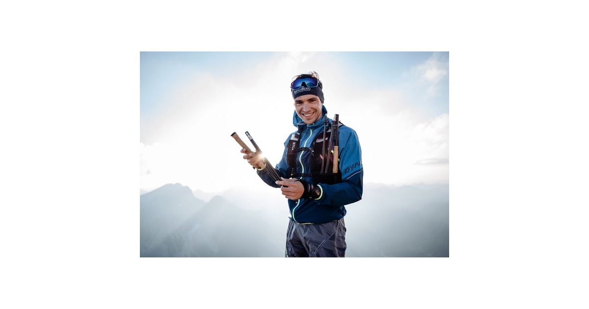 Komperdell Carbon FXP.4 Approach Vario, Fitnessgerät(schwarz/blau, 1 Paar, 115 - 135 cm)