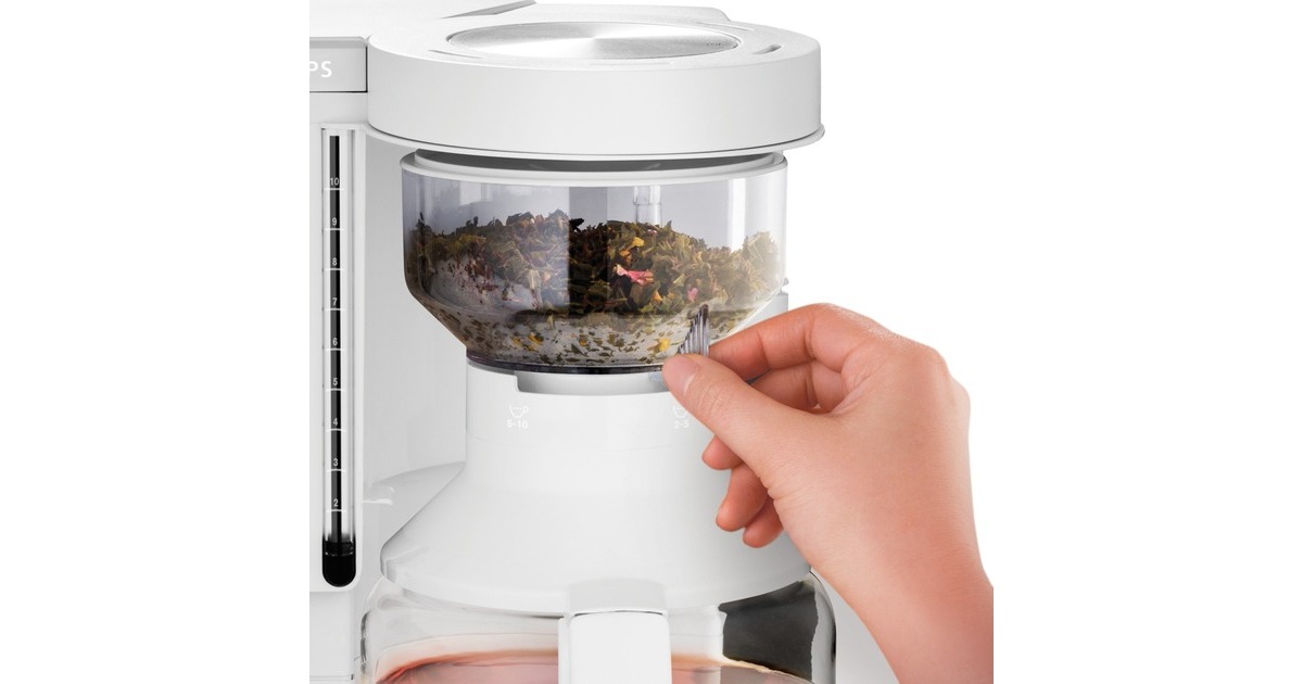 Krups Duothek Plus KM 8501, Filtermaschine(weiß)