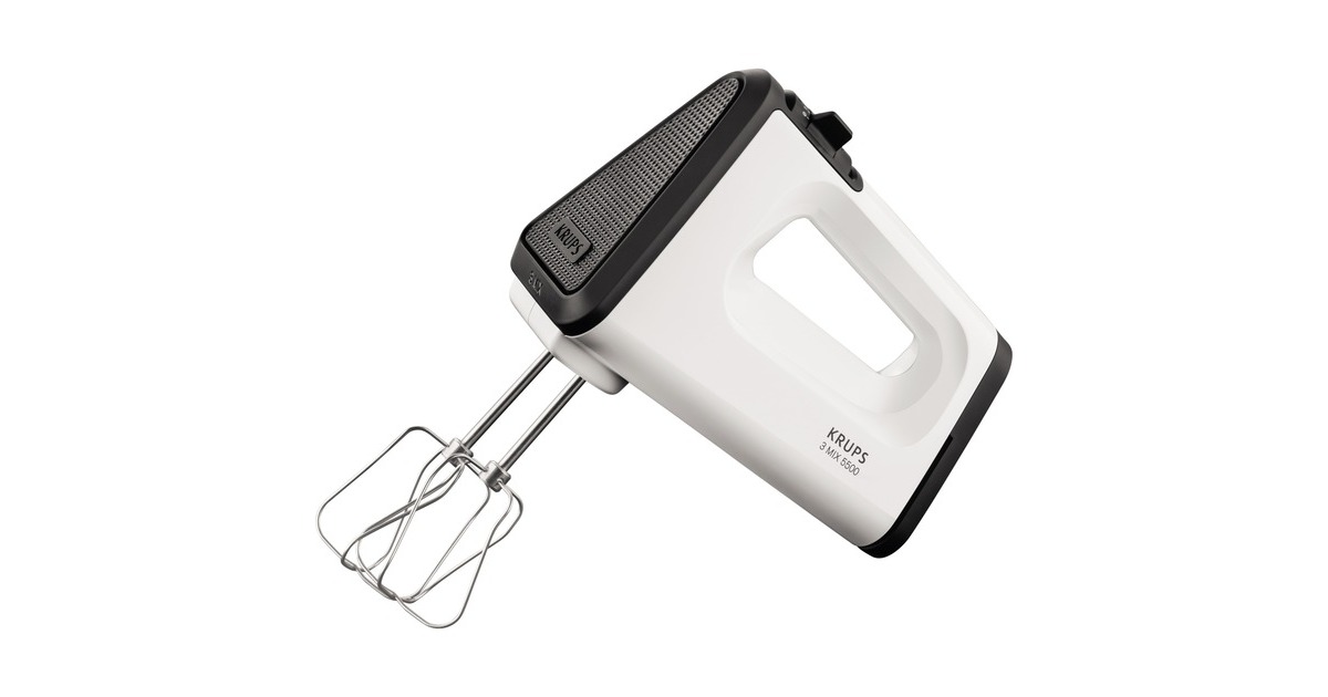 Krups Handmixer 3Mix 5500 Plus GN 5041(weiß/schwarz)