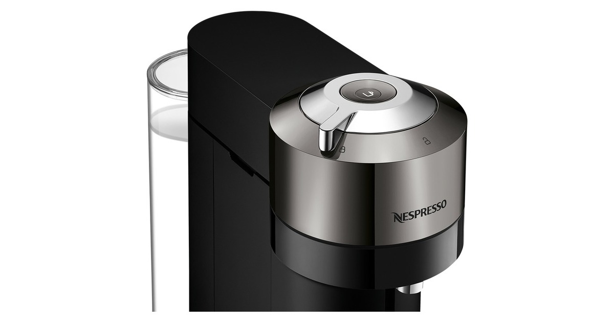 Krups Nespresso Vertuo Next Deluxe XN910C, Kapselmaschine(schwarz/chrom)