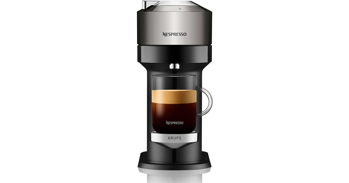 Krups Nespresso Vertuo Next Deluxe XN910C, Kapselmaschine(schwarz/chrom)