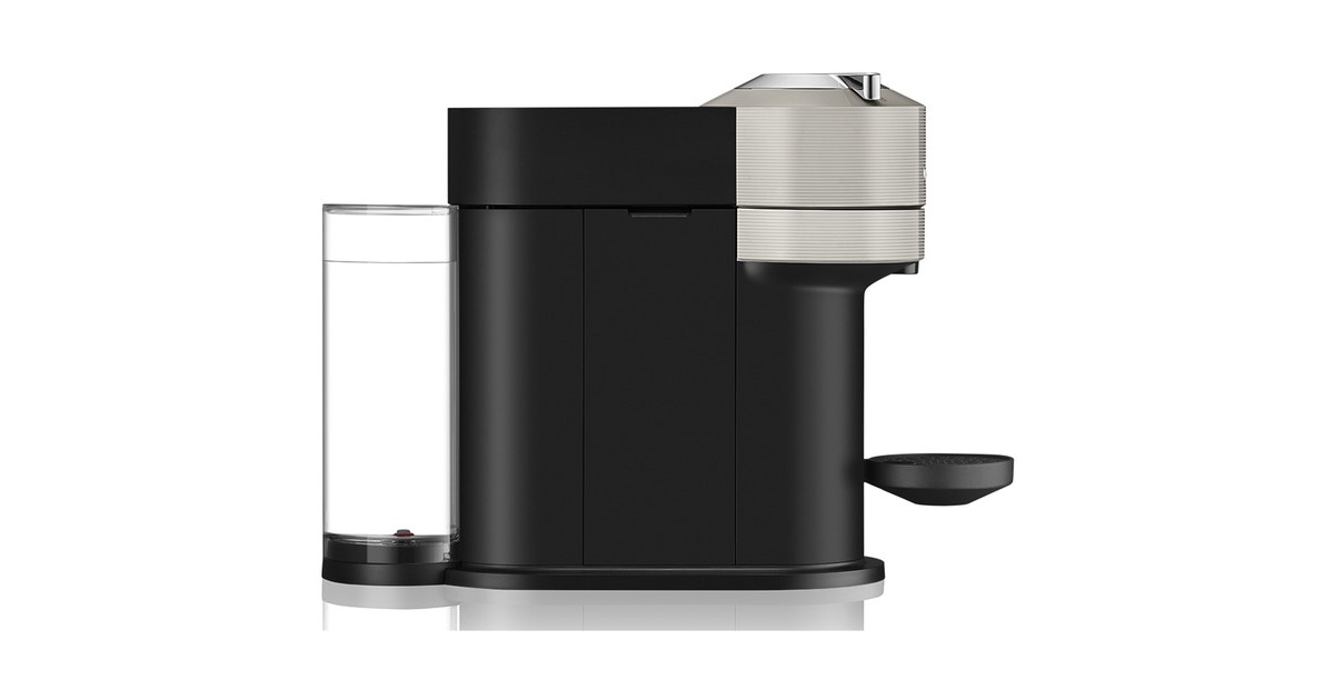 Krups Nespresso Vertuo Next & Aeroccino XN911B, Kapselmaschine(hellgrau/schwarz)