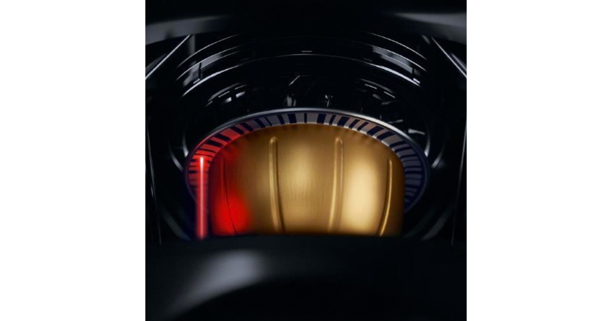 Krups Nespresso Vertuo Pop Spicy Red XN9205, Kapselmaschine(schwarz/dunkelrot)