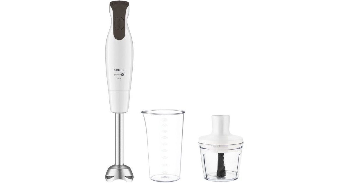 Krups Perfect Mix 6000, Stabmixer(weiß/grau)