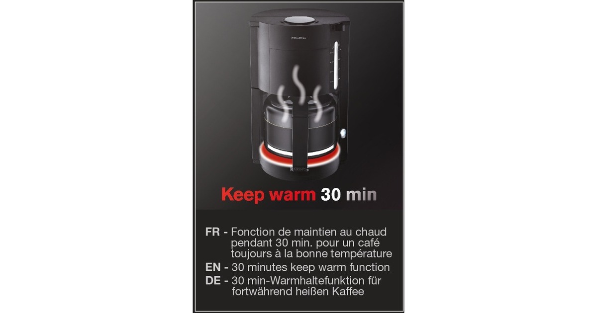 Krups ProAroma F 309 08, Filtermaschine(schwarz)