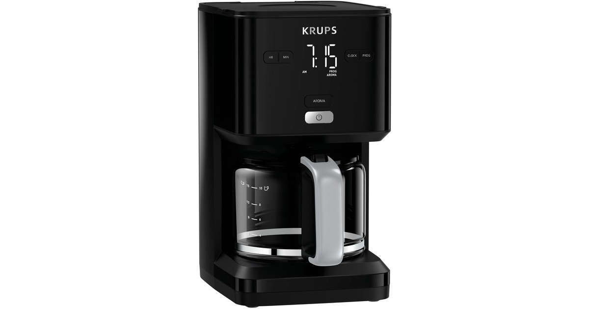 Krups Smart'n Light KM 6008, Filtermaschine(schwarz)