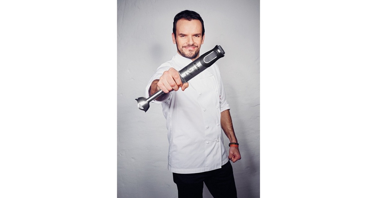 Krups Steffen Henssler Special Edition HZ 6568, Stabmixer(silber/dunkelgrau)