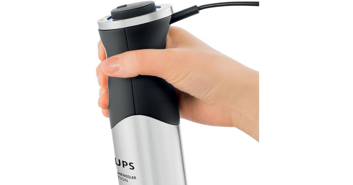 Krups Steffen Henssler Special Edition HZ 6568, Stabmixer(silber/dunkelgrau)