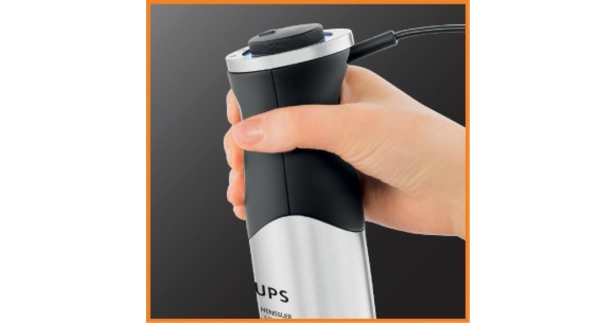 Krups Steffen Henssler Special Edition HZ 6568, Stabmixer(silber/dunkelgrau)