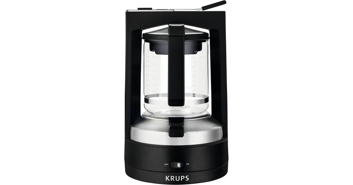 Krups T8.2 KM 4689, Filtermaschine(schwarz/silber)