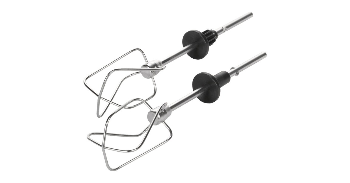 Krups Turbo-Quirle XF904D, 2 Stück(edelstahl, für Handmixer 3 Mix 9000)