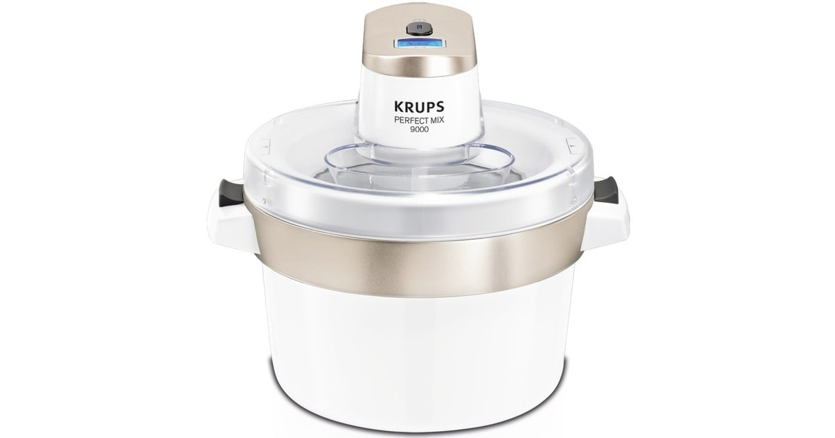 Krups Venise G VS2 41, Eismaschine(weiß/chrom, 1,6 Liter, Retail, Outlet)