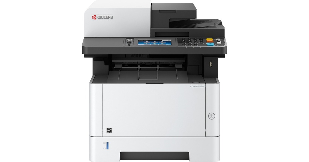 Kyocera ECOSYS M2640idw, Multifunktionsdrucker(grau/schwarz, USB/LAN/WLAN, Scan, Kopie, Fax)