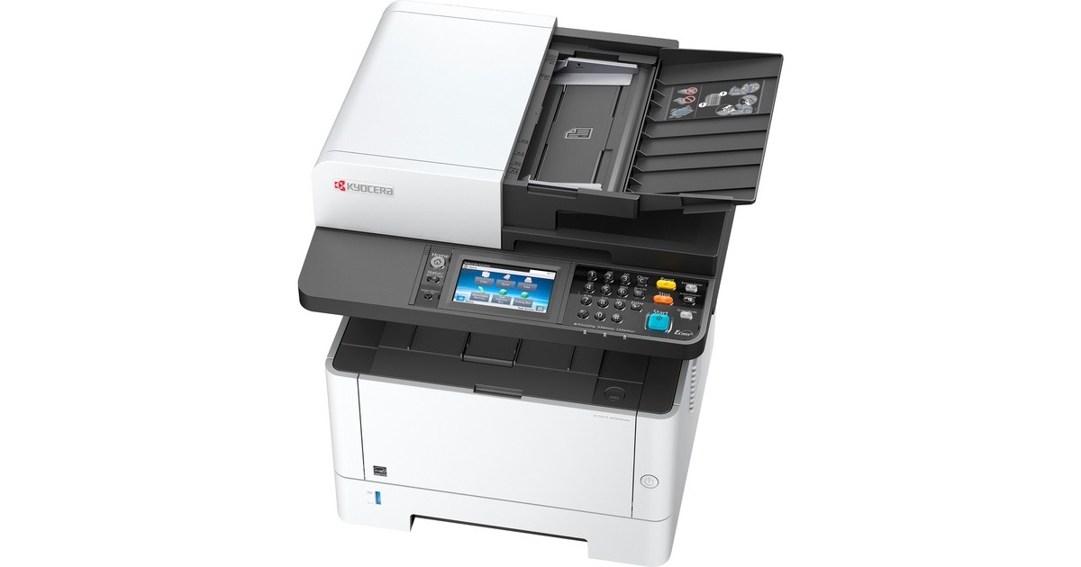 Kyocera ECOSYS M2640idw (inkl. 3 Jahre Kyocera Life Plus), Multifunktionsdrucker(grau/schwarz, USB/LAN/WLAN, Scan, Kopie, Fax)