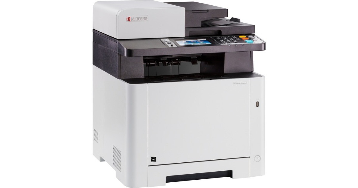 Kyocera ECOSYS M5526cdw, Multifunktionsdrucker(grau/schwarz, USB/LAN, WLAN, Scan, Kopie, Fax) Kyocera ECOSYS M5526cdw, Multifunktionsdrucker(grau/schwarz, USB/LAN, WLAN, Scan, Kopie, Fax)
